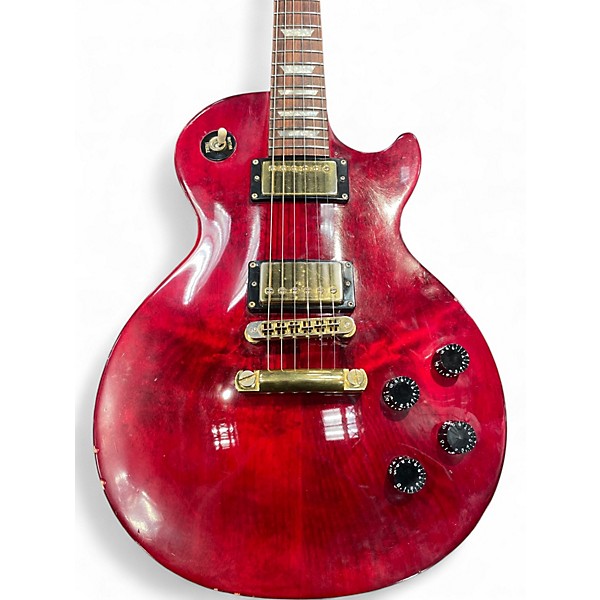 Used 2001 Gibson Les Paul Studio Wine Red Solid Body Electric Guitar