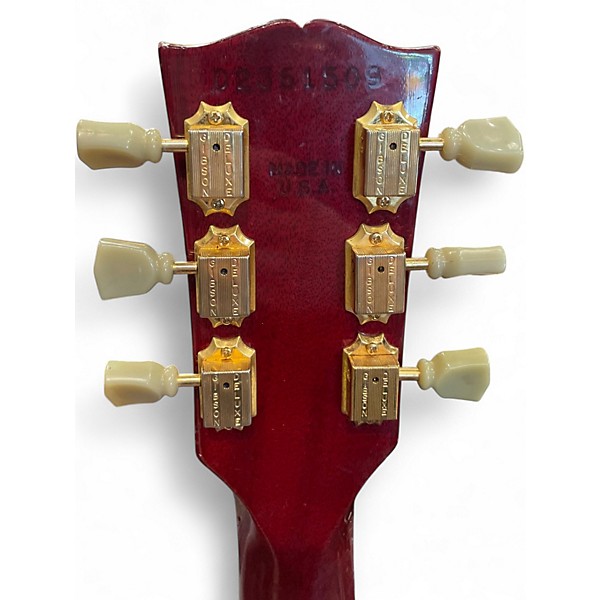 Used 2001 Gibson Les Paul Studio Wine Red Solid Body Electric Guitar
