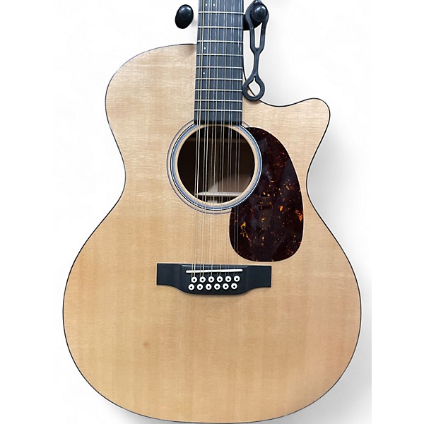 Used Martin GPC12PA4 Natural 12 String Acoustic Electric Guitar