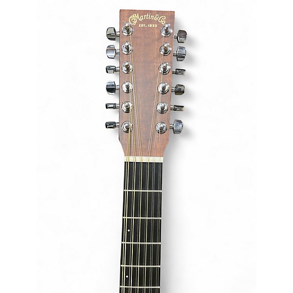 Used Martin GPC12PA4 Natural 12 String Acoustic Electric Guitar