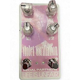 Used Life Is Unfair Violet oscillation Effect Pedal