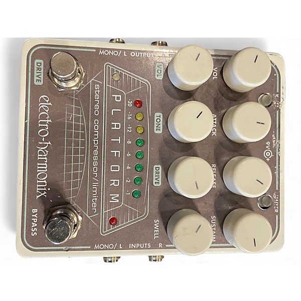 Used Electro-Harmonix Platform Stereo Compressor Limiter Effect Pedal