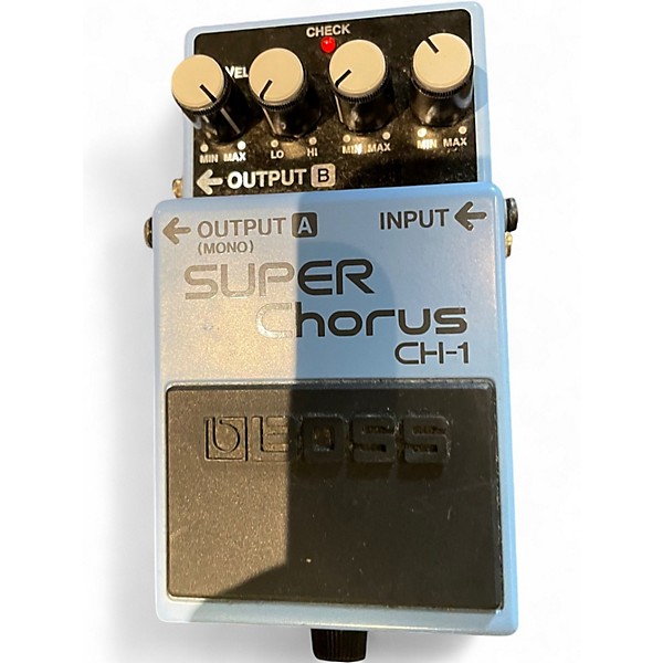 Used BOSS CH-1 SUPER CHORUS Effect Pedal