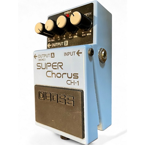 Used BOSS CH-1 SUPER CHORUS Effect Pedal