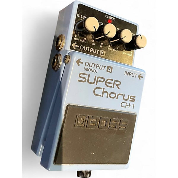 Used BOSS CH-1 SUPER CHORUS Effect Pedal