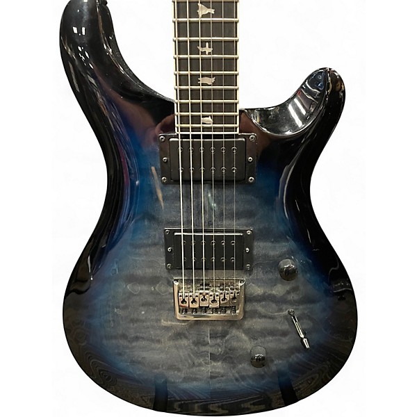 Used PRS SE Mark Holcomb Trans Blue Solid Body Electric Guitar