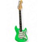 Used Fender Player Stratocaster Neon Green Solid Body Electric Guitar thumbnail