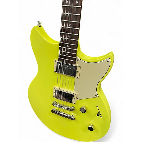 Used Yamaha Revstar RS420 Graffiti Yellow Solid Body Electric Guitar