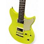 Used Yamaha Revstar RS420 Graffiti Yellow Solid Body Electric Guitar