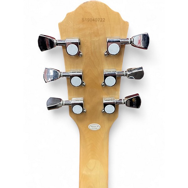 Used Oscar Schmidt OE30F  Natural Hollow Body Electric Guitar