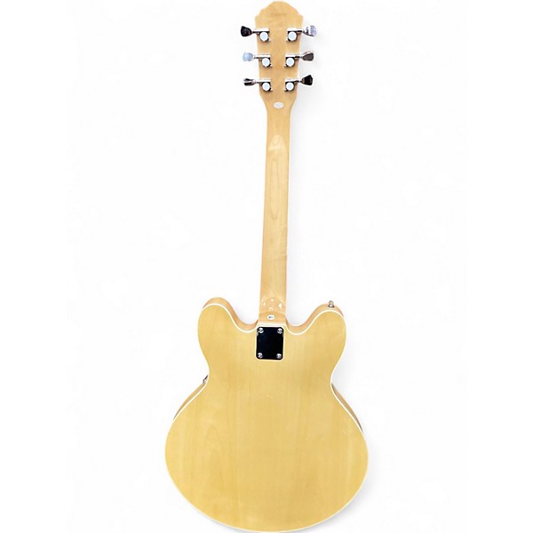 Used Oscar Schmidt OE30F  Natural Hollow Body Electric Guitar