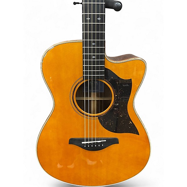 Used Yamaha AC5R Antique Natural Acoustic Electric Guitar