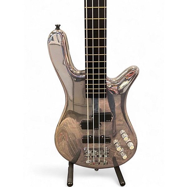 Used Warwick Streamer CT 4 Chrome Electric Bass Guitar