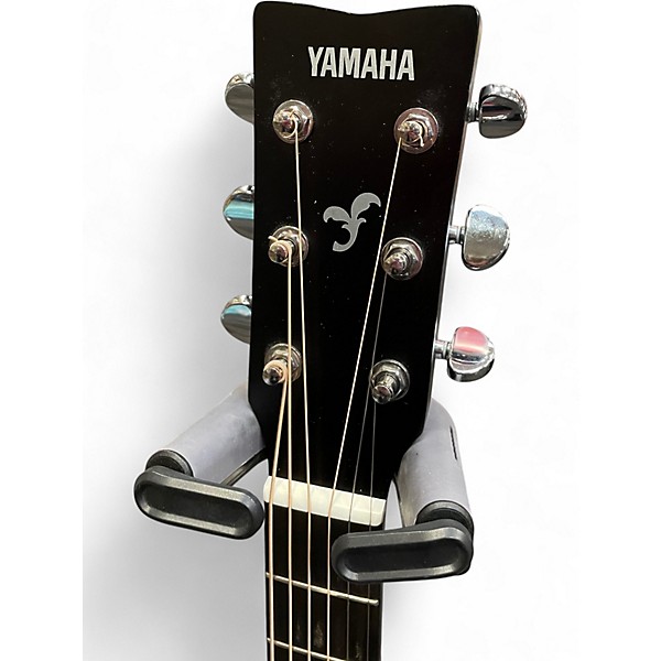 Used Yamaha FGX800C Black Acoustic Electric Guitar