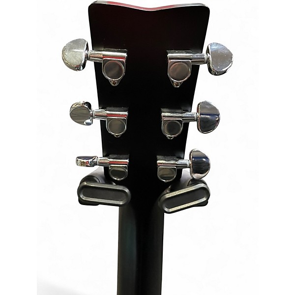 Used Yamaha FGX800C Black Acoustic Electric Guitar