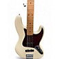 Used Fender Player Plus Active Jazz Bass Pearl White Electric Bass Guitar