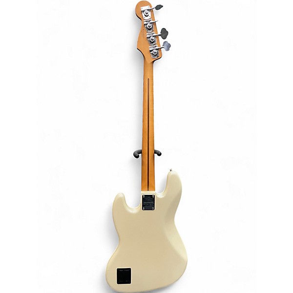 Used Fender Player Plus Active Jazz Bass Pearl White Electric Bass Guitar