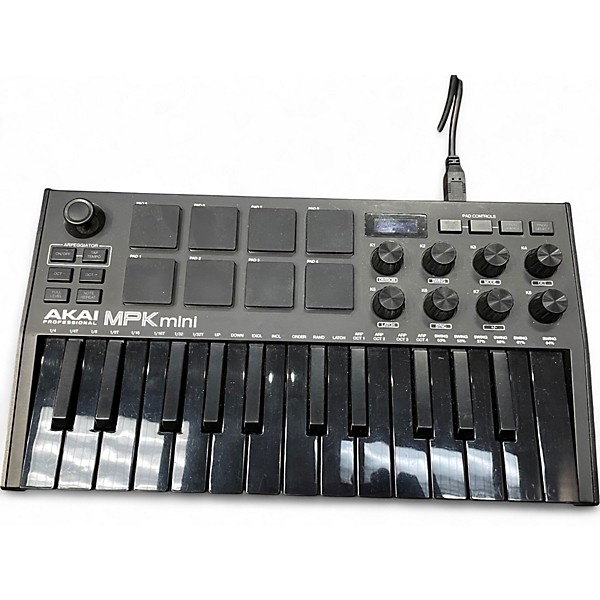 Used Akai Professional MPK Mini MIDI Controller