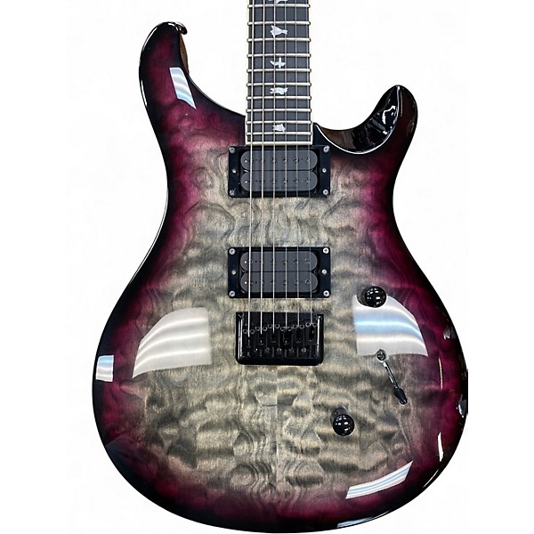 Used PRS SE Mark Holcomb Trans Purple Solid Body Electric Guitar