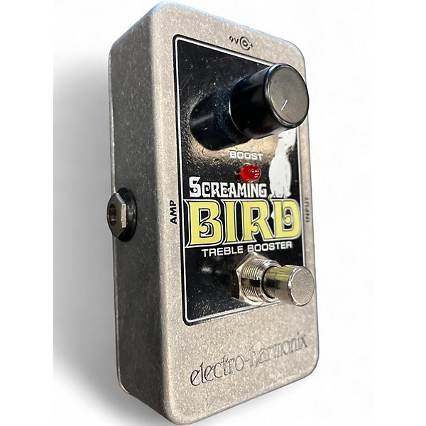 Used Electro-Harmonix Screaming Bird Treble Booster Effect Pedal