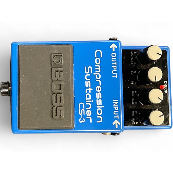Used BOSS CS3 Compressor Sustainer Effect Pedal