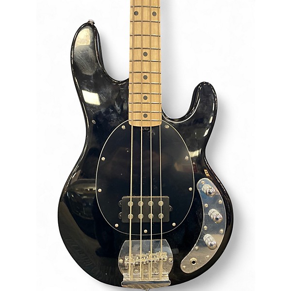 Used Sterling by Music Man Sub Series StingRay Black Electric Bass Guitar
