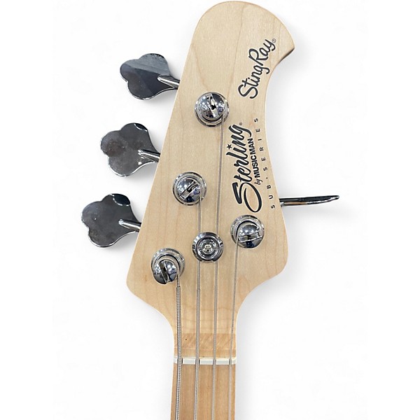 Used Sterling by Music Man Sub Series StingRay Black Electric Bass Guitar