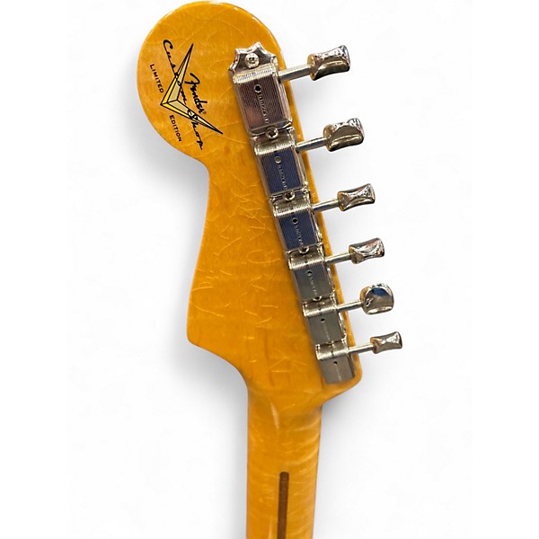 Used 2023 Fender ltd 59 dual mag strat closet classic faded fiesta red Solid Body Electric Guitar