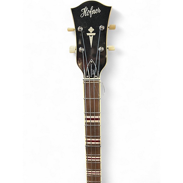 Used Hofner 500/7 CONTEMPORARY Black Electric Bass Guitar