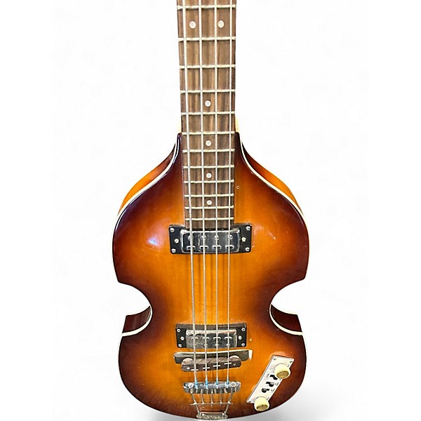 Used Hofner HIBBSBO1 Violin Sunburst Electric Bass Guitar