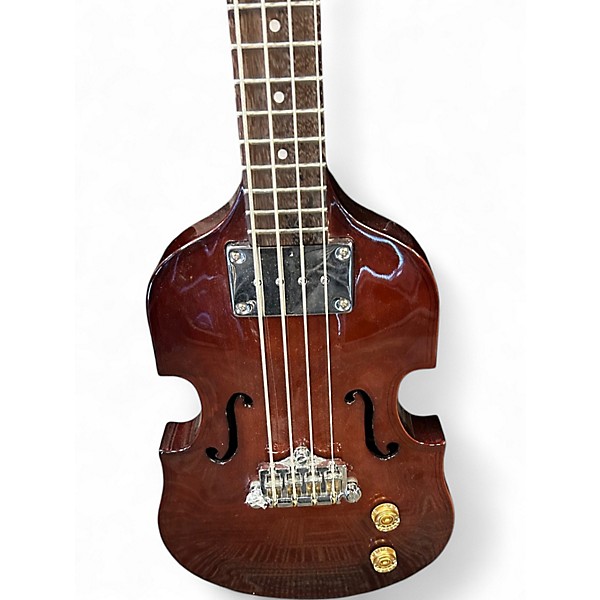 Used Eastwood EB1 Sunburst Electric Bass Guitar