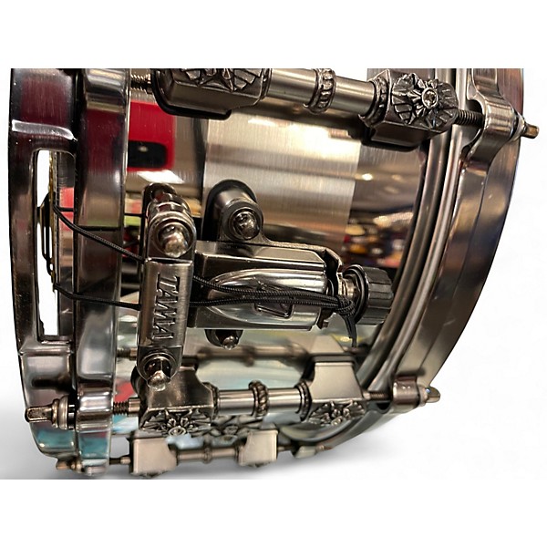 Used TAMA 14in Spartan Warlord Snare Silver Drum