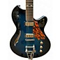 Used Supro 2052ABB7 Clermont With Bigsby Midnight Blueburst Hollow Body Electric Guitar
