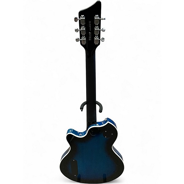 Used Supro 2052ABB7 Clermont With Bigsby Midnight Blueburst Hollow Body Electric Guitar
