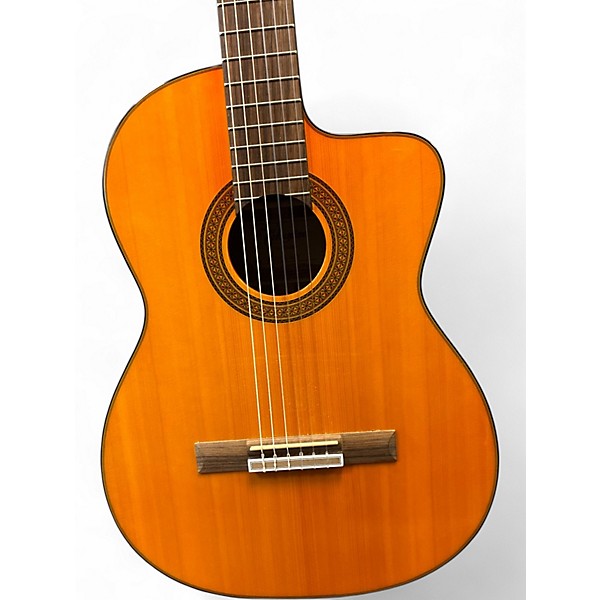 Used Takamine GC5CE Natural Acoustic Electric Guitar