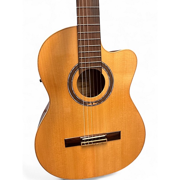 Used Ortega RCE138SN Natural Classical Acoustic Electric Guitar