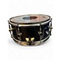 Used ddrum 5.5X14 REFLEX SNARE BLACK SPARKLE Drum