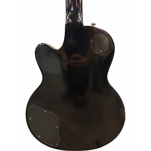 Used DeArmond M70 Black Solid Body Electric Guitar