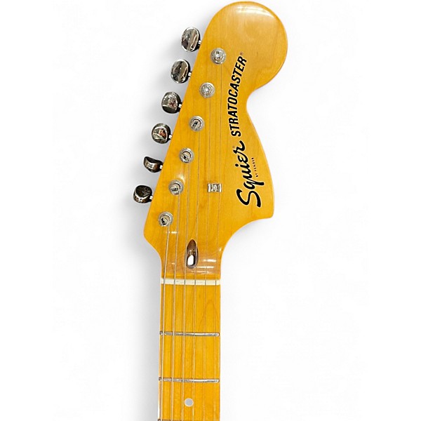 Used Squier Limited Edition Classic Vib '70s Stratocaster Antique Burst Solid Body Electric Guitar