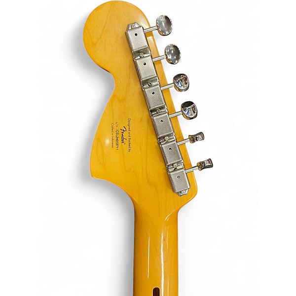 Used Squier Limited Edition Classic Vib '70s Stratocaster Antique Burst Solid Body Electric Guitar