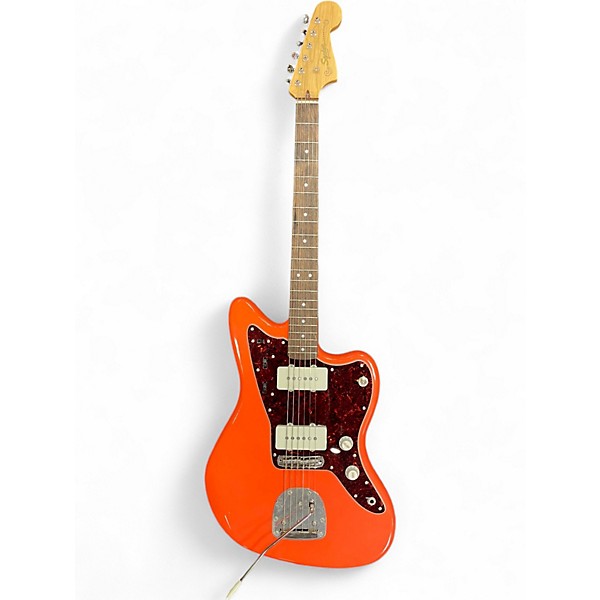 Used Squier Classic Vibe 60s Jazzmaster Tahitian Coral Solid Body Electric Guitar