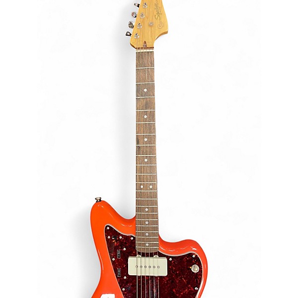 Used Squier Classic Vibe 60s Jazzmaster Tahitian Coral Solid Body Electric Guitar