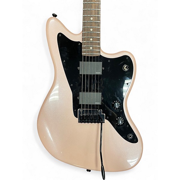 Used Squier Contemporary Active Jazzmaster HH Shell Pink Pearl Solid Body Electric Guitar