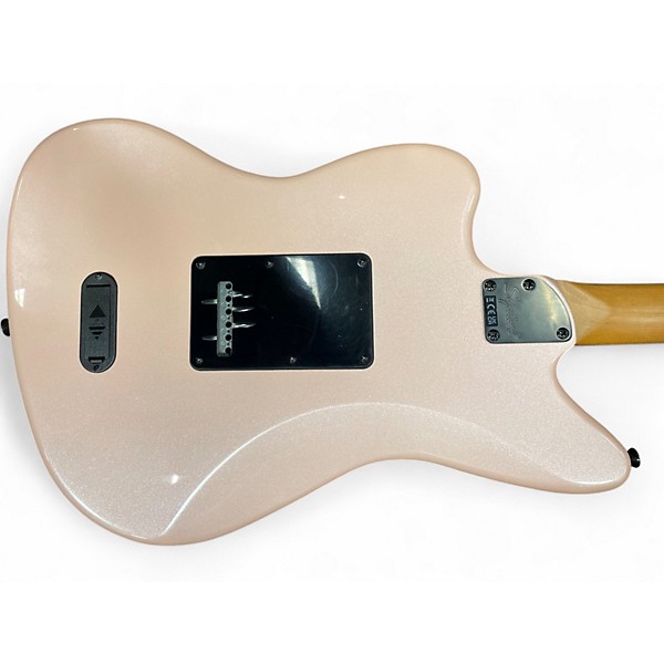 Used Squier Contemporary Active Jazzmaster HH Shell Pink Pearl Solid Body Electric Guitar