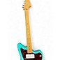 Used Squier 40th Anniversary Jazzmaster, Vintage Edition Satin Sea Foam Green Solid Body Electric Guitar