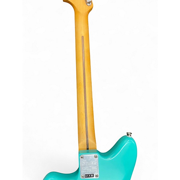 Used Squier 40th Anniversary Jazzmaster, Vintage Edition Satin Sea Foam Green Solid Body Electric Guitar