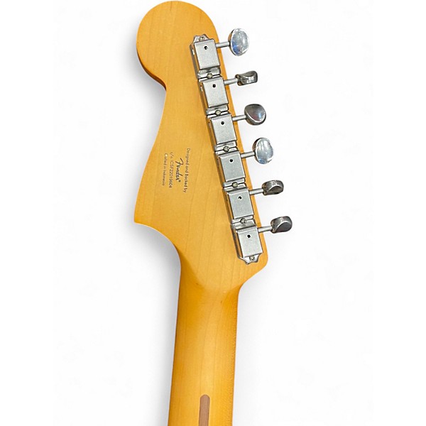 Used Squier 40th Anniversary Jazzmaster, Vintage Edition Satin Sea Foam Green Solid Body Electric Guitar