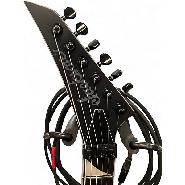 Used Jackson Pro Plus Pure Metal Kelly KE1A Satin Black Solid Body Electric Guitar
