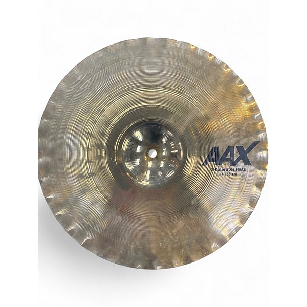 Used SABIAN 14in AAX X Celerator Hi Hat Pair Cymbal