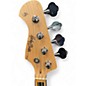 Used Harley Benton VT Series Bass LH Natural Electric Bass Guitar